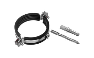 Хомуты ремонтные, на шпильке, червячные